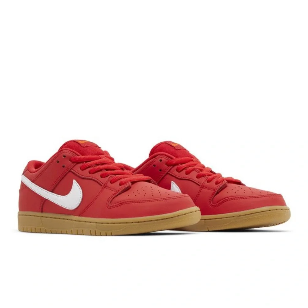 Nike Dunk Low SB "University Red Gum" FJ1674-600 NEW - Picture 1 of 7